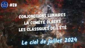 Lire la suite à propos de l’article Le ciel de juillet, conjonctions et comète Olbers