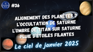 Lire la suite à propos de l’article Alignement des planètes dans le ciel de janvier 2025